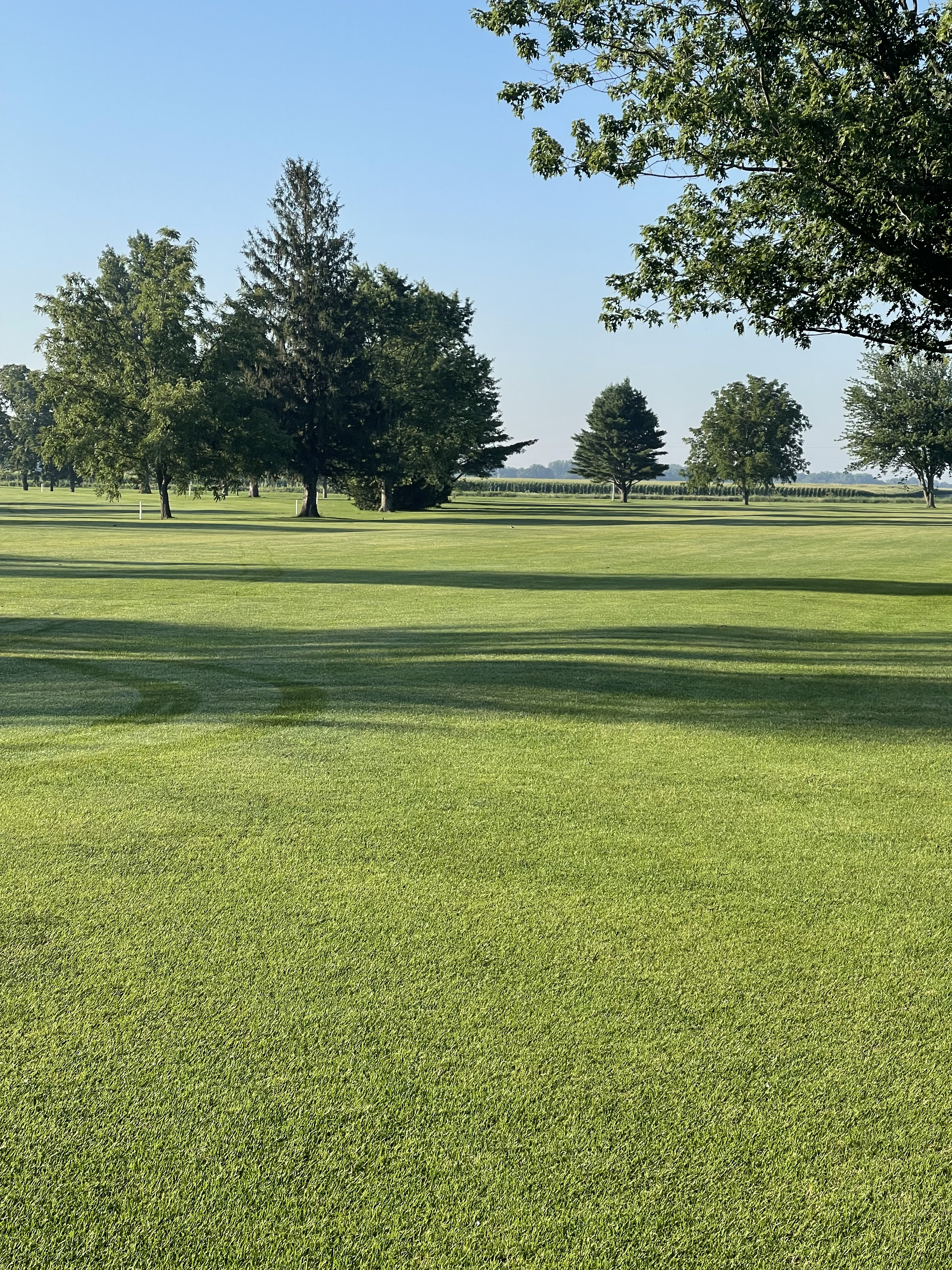 The second fairway
