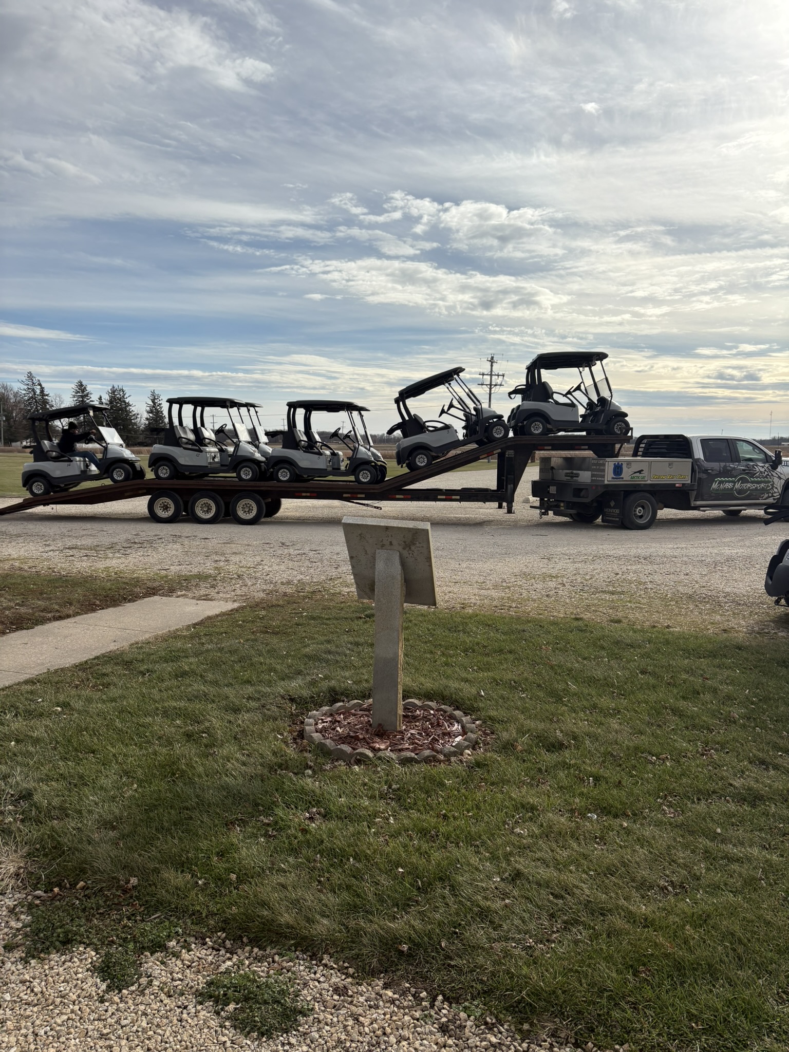 New carts arriving